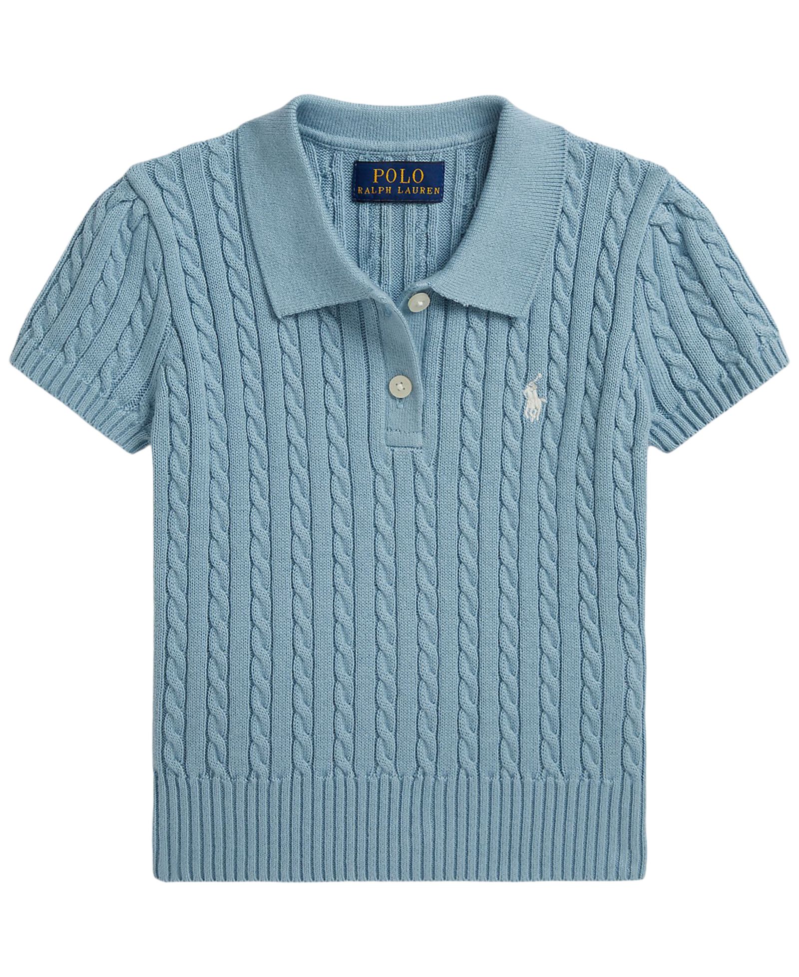 Детский поло-свитер Polo Ralph Lauren Girls' 2T-6X Mini-Cable