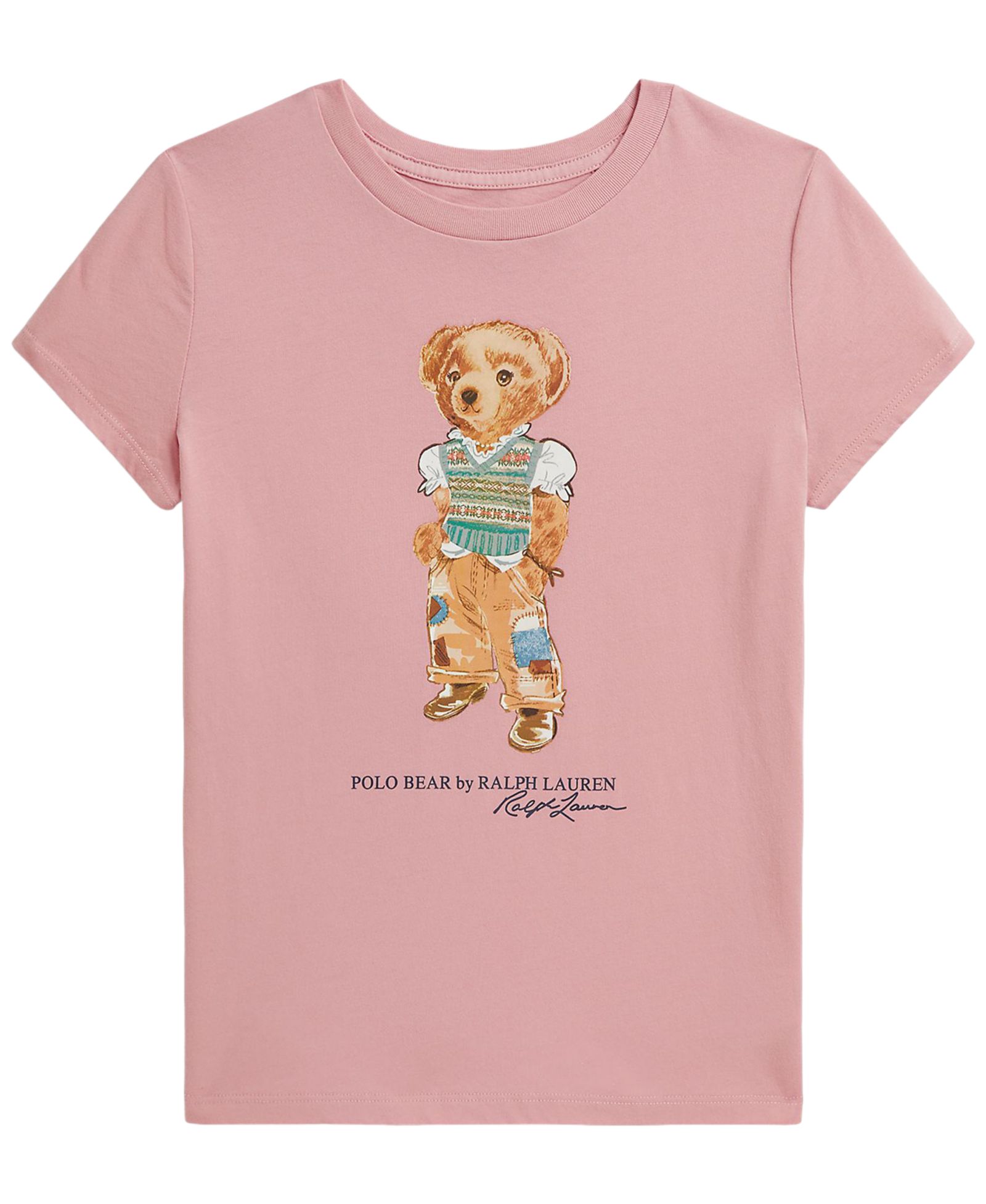 Polo Ralph Lauren Girls' 7-16 Polo Bear Short-Sleeve T-Shirt