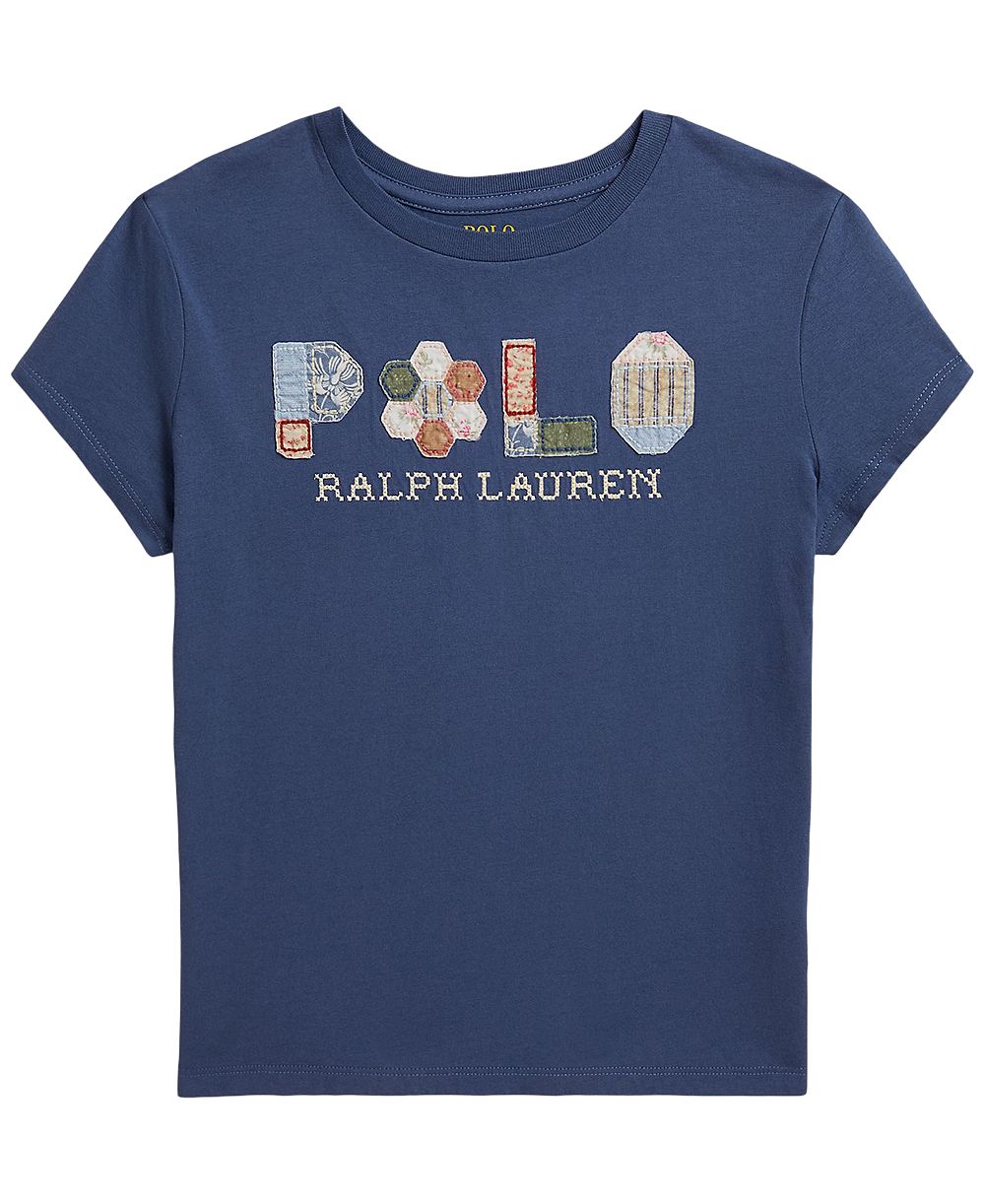 Polo Ralph Lauren Girls' 7-16 Short-Sleeve Jersey T-Shirt