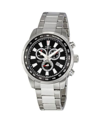 Invicta Men's 1555 Specialty Quartz Chronograph Black Dial Watch