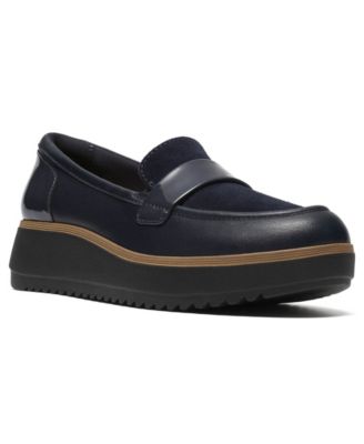 Navy Leather