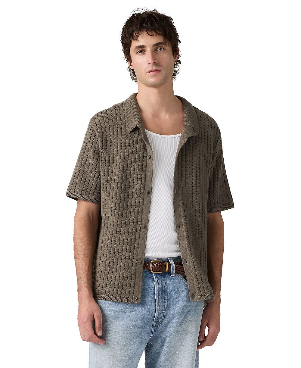 Levi's Men's Knit Camp Short-Sleeve Shirt