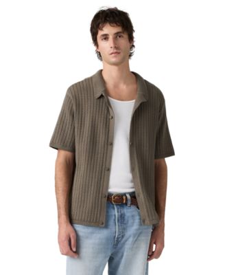 Levi's Мужская трикотажная рубашка с коротким рукавом Camp