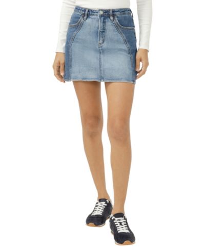 Silver Jeans Co. Women's Western Denim Skirt