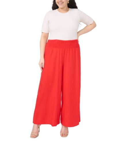 Брюки Vince Camuto Plus Size Cropped Wide-Leg