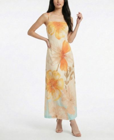 Платье Taylor Petite Printed Square Neck Maxi