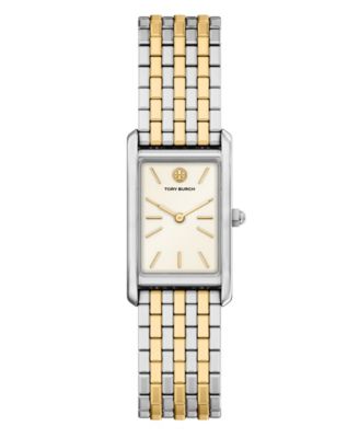 Tory Burch женские наручные часы Eleanor с двухцветным ремешком, 20 мм
