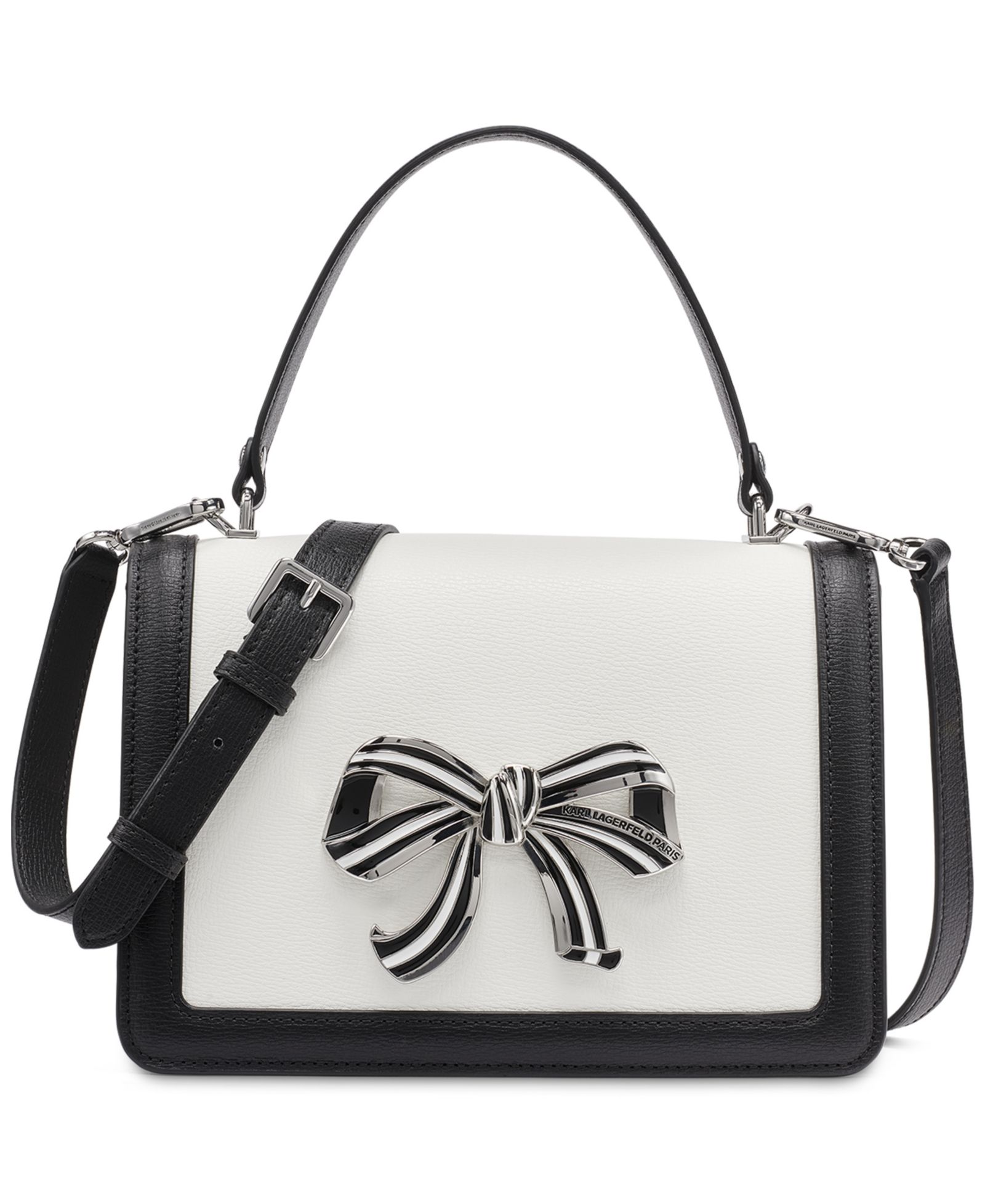 Маленькая сумка-саквояг KARL LAGERFELD PARIS Simone Leather