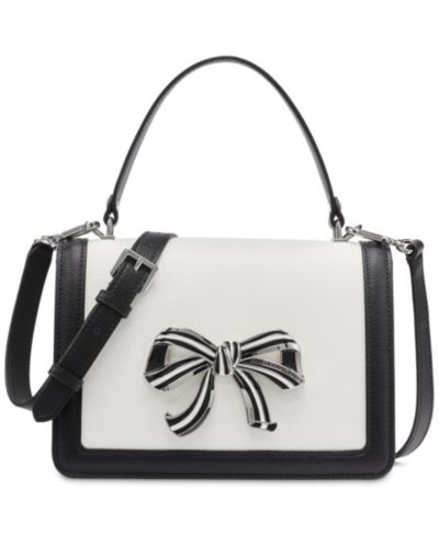 Маленькая сумка-саквояг KARL LAGERFELD PARIS Simone Leather