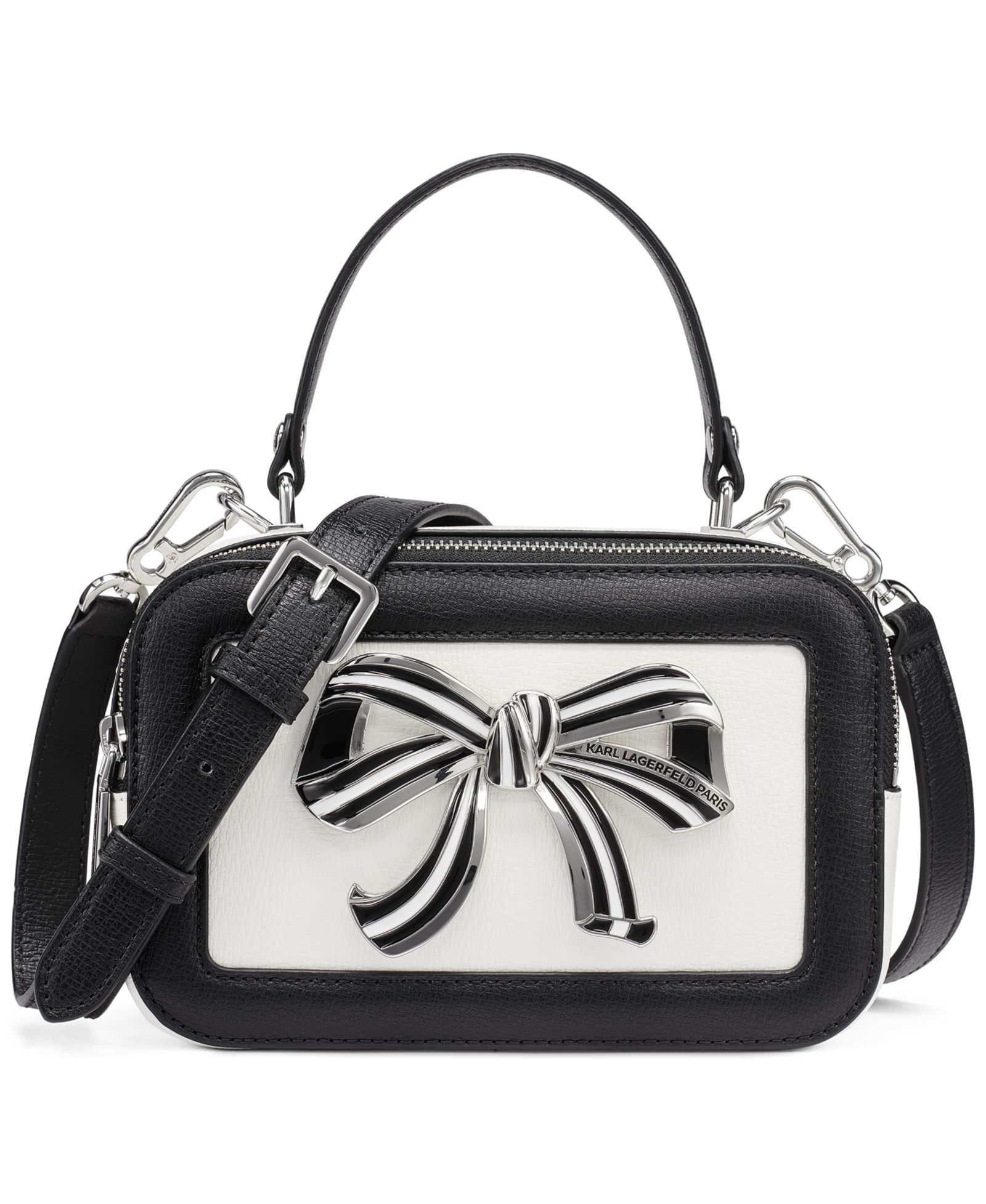 Маленькая кросс-сумка KARL LAGERFELD PARIS Simone Leather