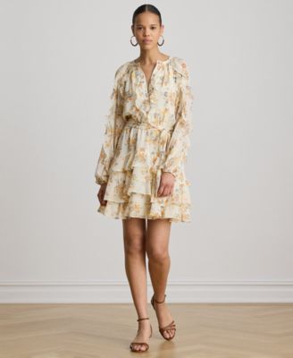 Женское платье Lauren Ralph Lauren Petite с цветочным принтом
