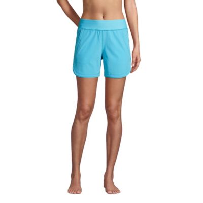 Lands' End Women's SunShade UPF 50 5" Board Shorts with Panty
