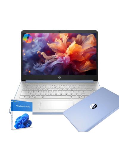 HP Ноутбук Essential 14", Intel N-Series, 4GB RAM, 128GB eMMC, Windows 11 Home