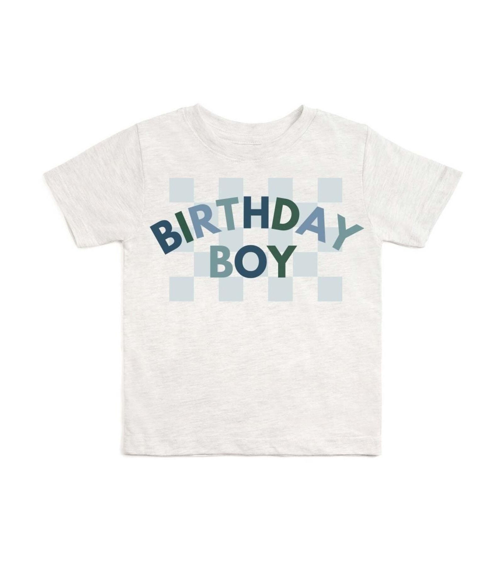 Sweet Wink Детский футболки с коротким рукавом, клетка, Birthday