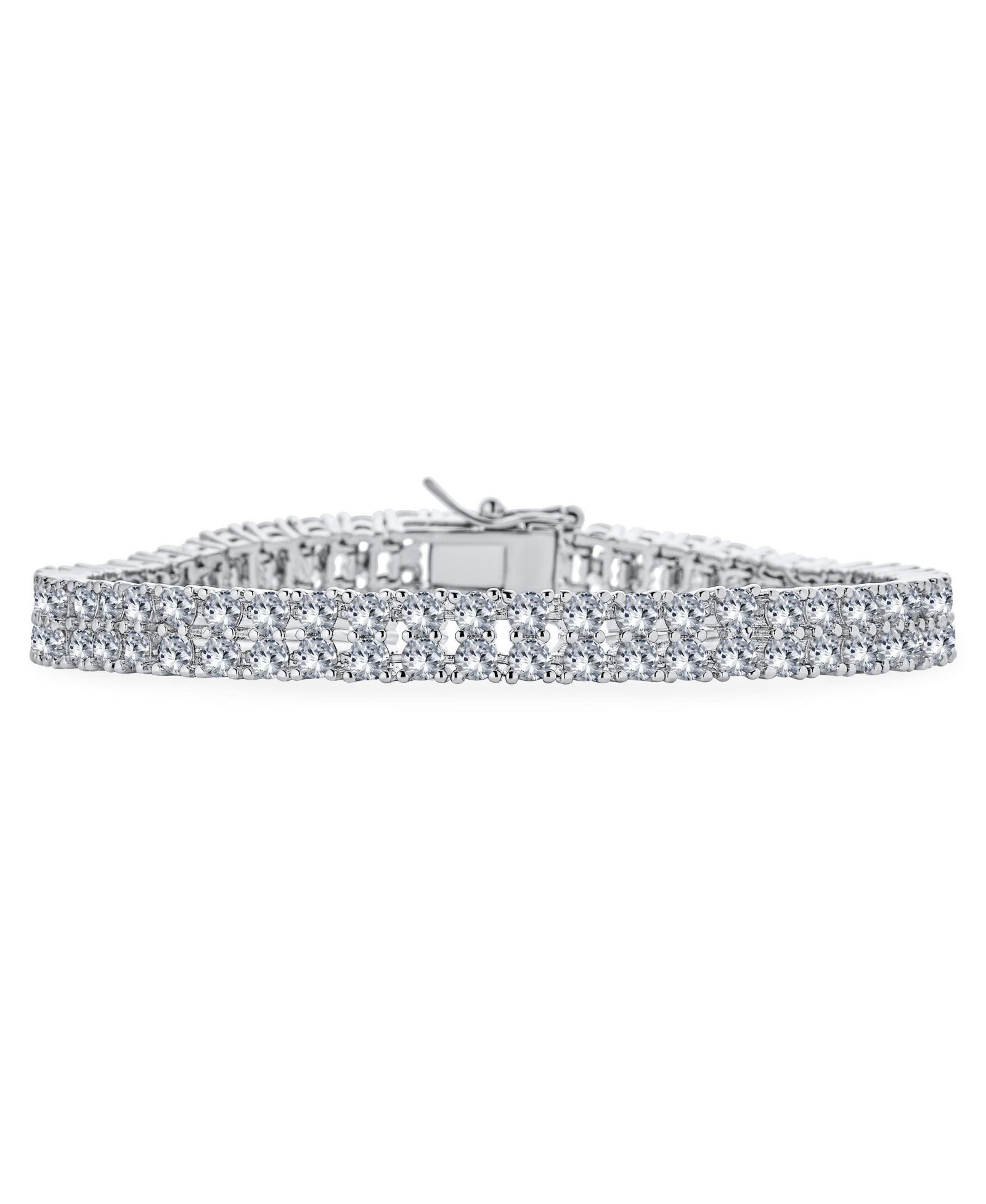 Bling Jewelry браслет с цирконием Silver Plated