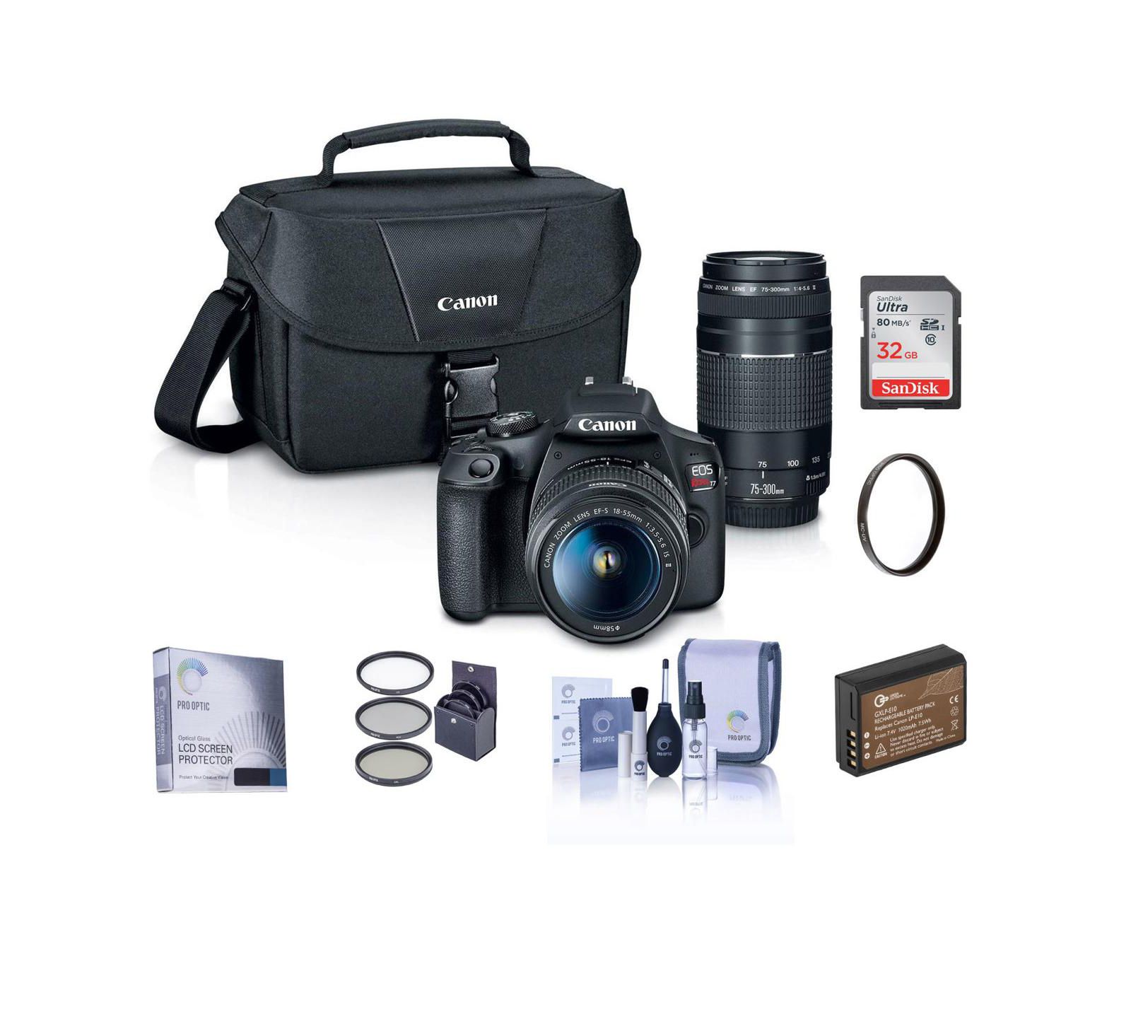 Canon EOS Rebel T7 24.1-Megapixel Wi-Fi DSLR Camera