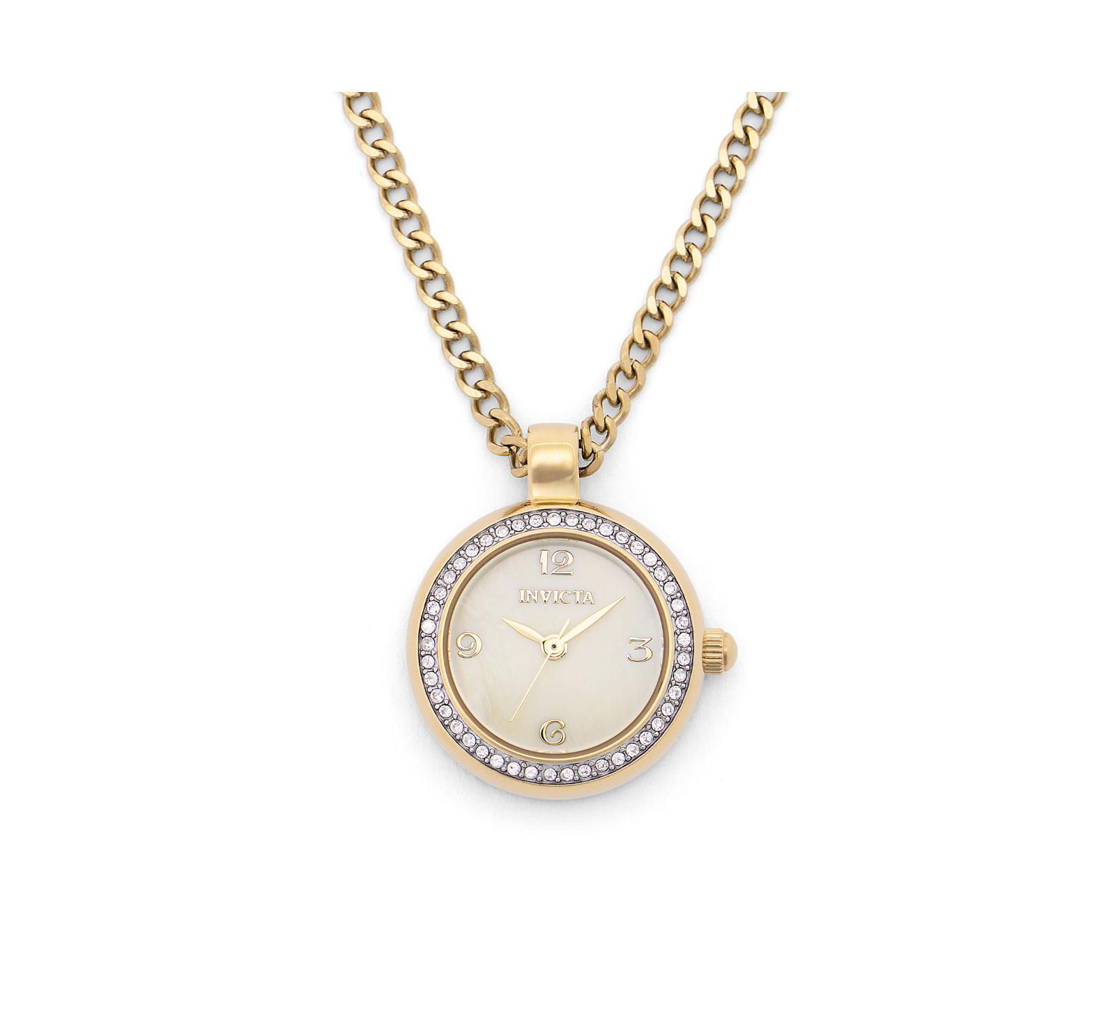 Invicta Женские часы-подвеска 49932 Mini Quartz, перламутровый циферблат