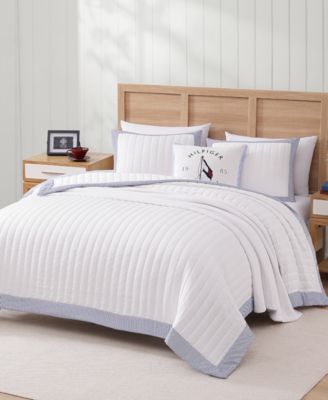 Комплект постельного белья Tommy Hilfiger Hilfiger Resort Washed Microfiber 2-Pc. Quilt Set Twin
