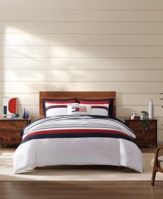 Комплект пододеяльников Tommy Hilfiger Tommy Classic Stripe Cotton Reversible 3-Pc., King