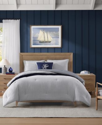 Комплект из 3-х элементов Tommy Hilfiger Tommy Sandbar Stripe Seersucker, Full/Queen