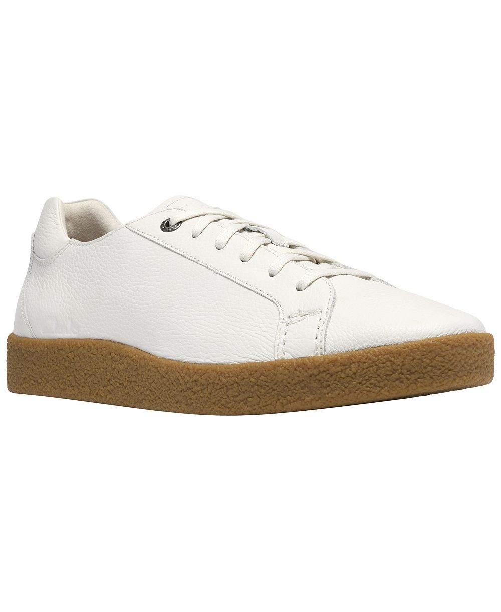 Clarks Men's Smokeford Lace Leather Low-Top Sneakers