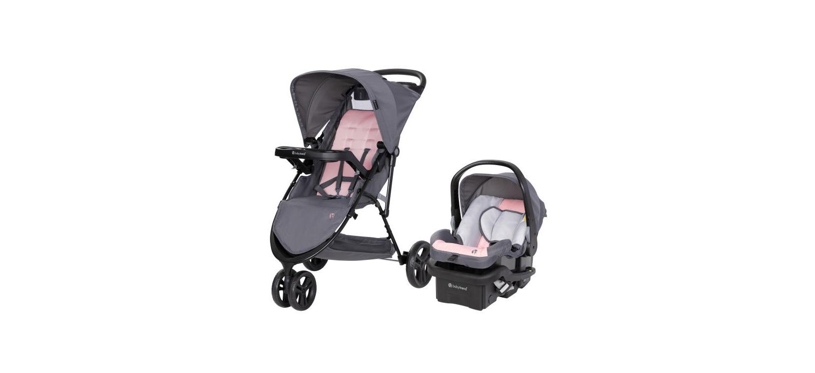 Baby Trend Kids Trend Venture 3-Wheel Stroller Travel System