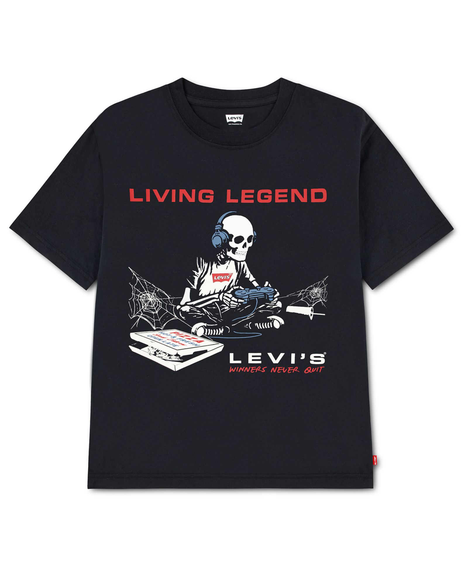 Levi's Boys' 4-7 Gamer Life Short-Sleeve T-Shirt