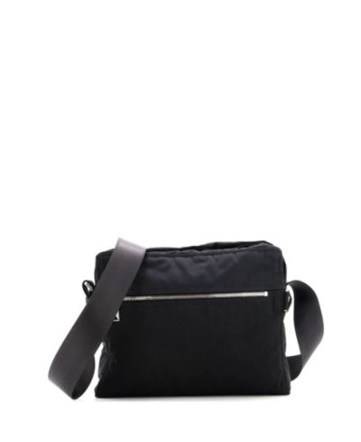 Брендовая сумка через плечо Bottega Veneta Snap Button Messenger Bag Nylon, б/у