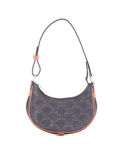Мини-сумка Celine Ava Bag Triomphe Coated Canvas