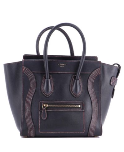 Pre-Owned Celine микро-сумка из гладкой кожи