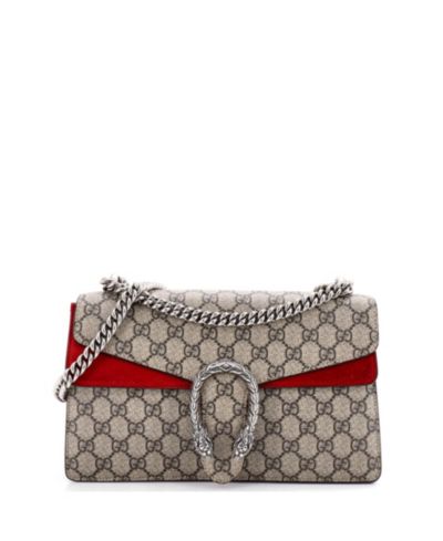 Б/у сумка Gucci Small Dionysus GG Coated Canvas