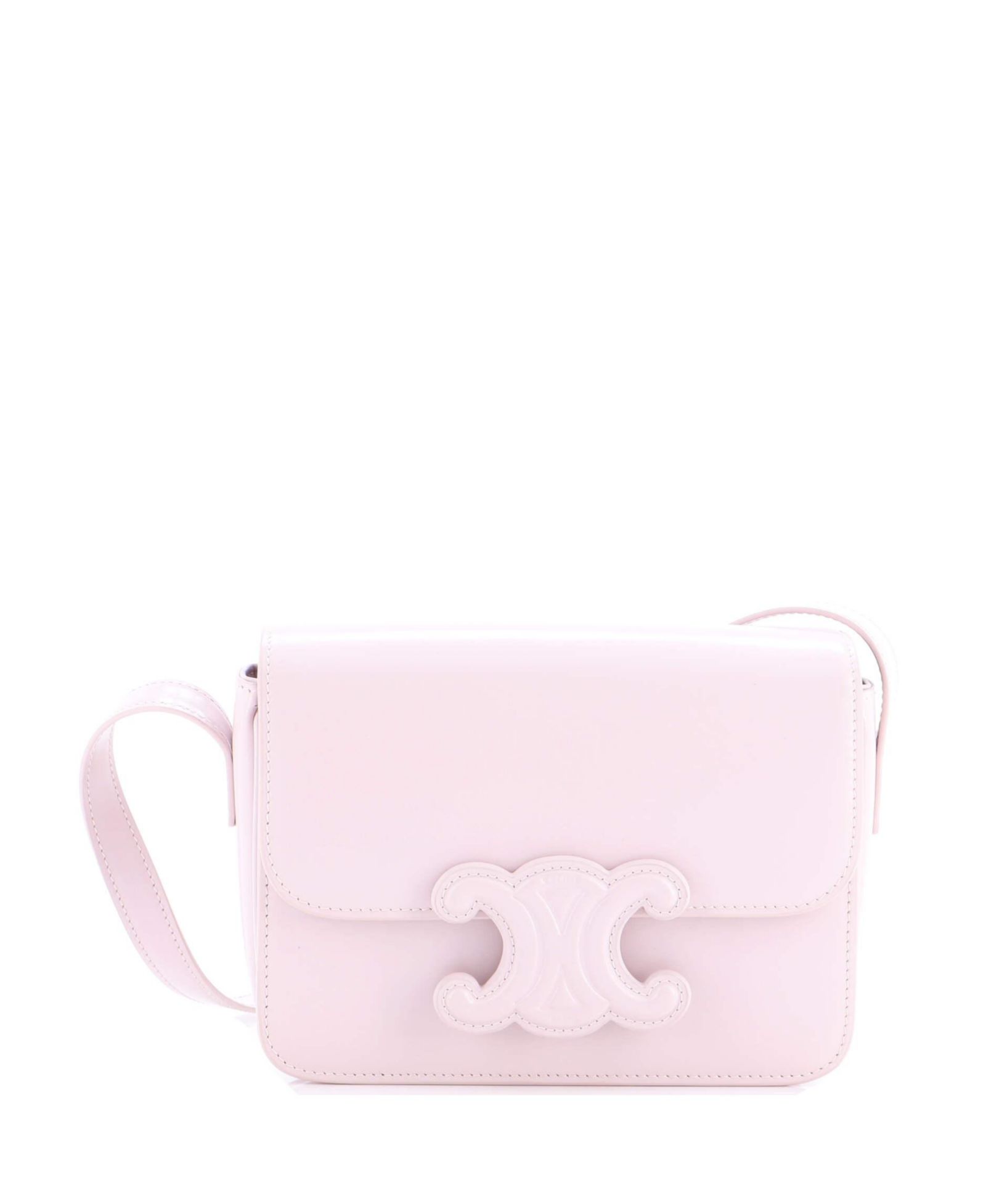 Pre-Owned Celine Teen Cuir Triomphe Shoulder Bag Leather