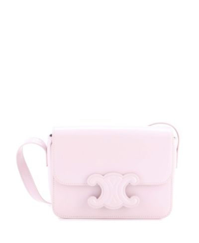 Pre-Owned Celine Teen Cuir Triomphe Shoulder Bag Leather