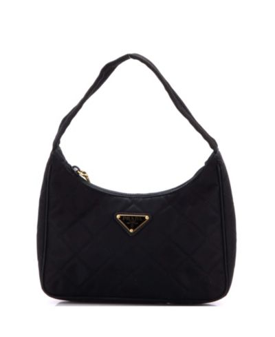 Маленькая сумка Prada Small Hobo Quilted Tessuto