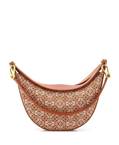 Сумка Loewe Luna Hobo Anagram Jacquard Pre-Owned