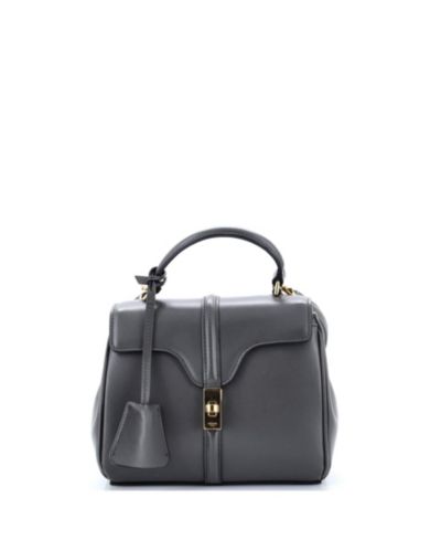 Celine Мини-сумка 16 Top Handle из гладкой телячьей кожи (б/у)