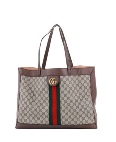 Pre-Owned Gucci сумка-тоут Ophidia Soft Open с принтом Disney Three Little Pigs из пропитанного холста GG
