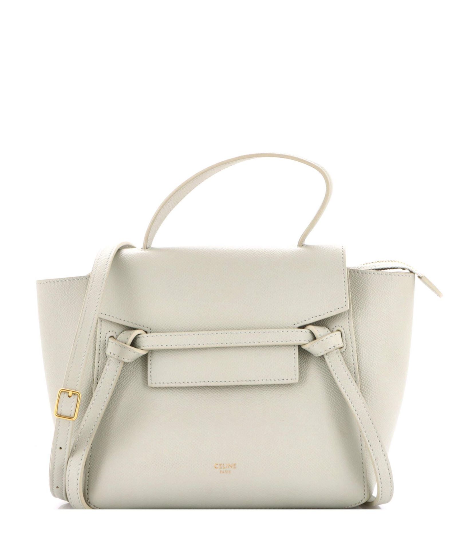 Pre-Owned Celine Nano Belt Bag Textured Leather