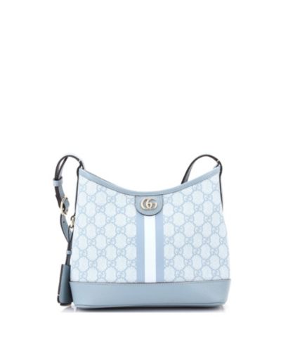 Pre-Owned Gucci Ophidia Маленькая сумка-ведро из кожи и канваса GG