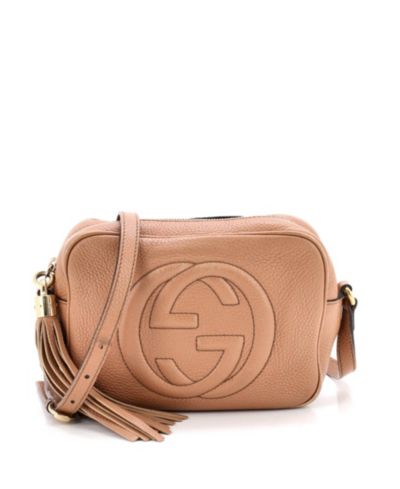Сумка через плечо Gucci Small Soho Disco, кожа, б/у