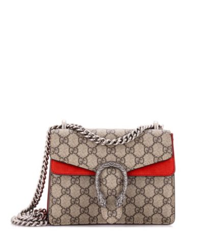 Gucci Mini Dionysus сумка из полотняного канваса GG, б/у