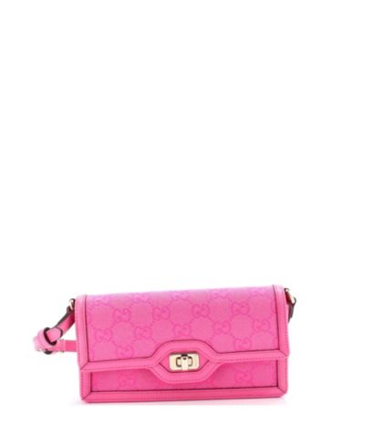 Gucci Mini Luce сумка через плечо GG Canvas, б/у