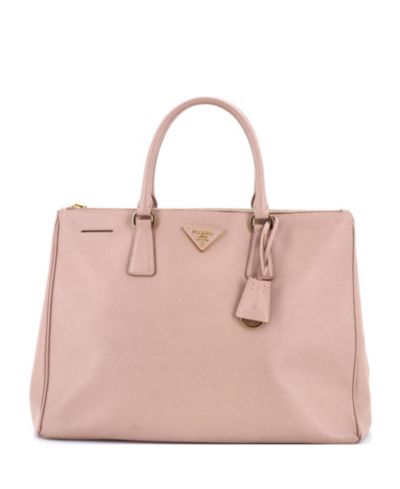Сумка-тоут Prada Medium Double Zip Lux из кожи Saffiano Pre-Owned