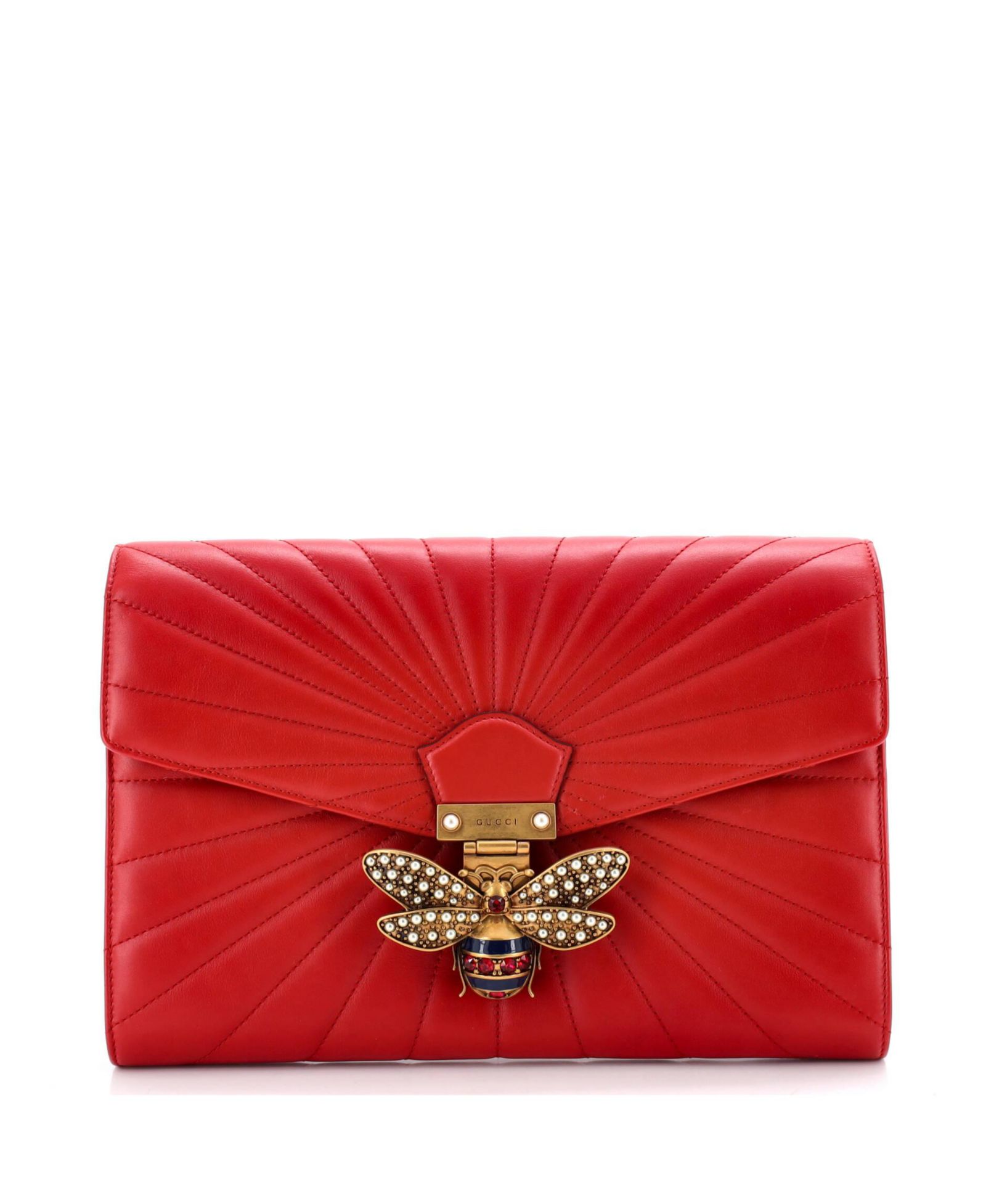 Клатч Gucci Queen Margaret Pre-Owned Colorblock Leather
