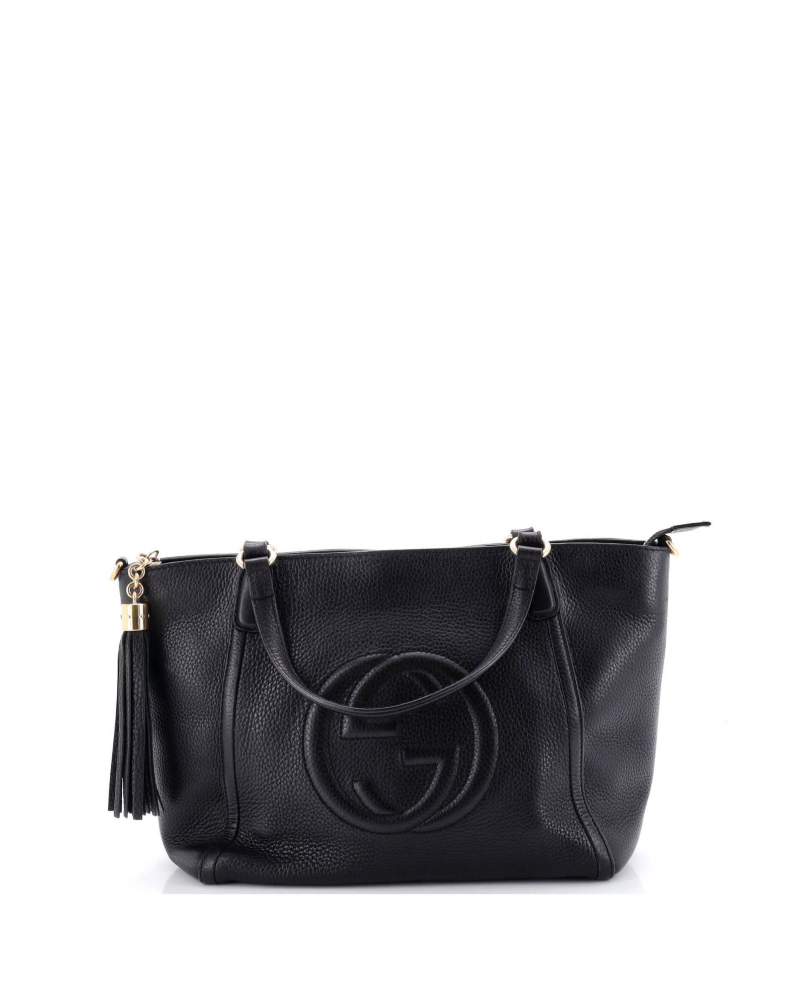 Кожаная сумка Gucci Small Soho Convertible с ручкой (б/у)