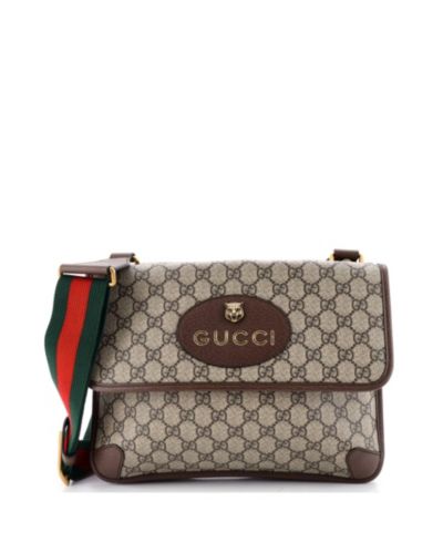 Сумка Gucci Medium Neo Vintage Flap Messenger из ткани GG Coated Canvas