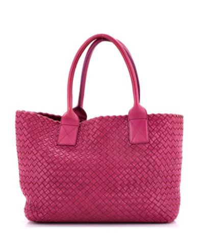 Б/у сумка-тоут Bottega Veneta Small Cabat Intrecciato Nappa