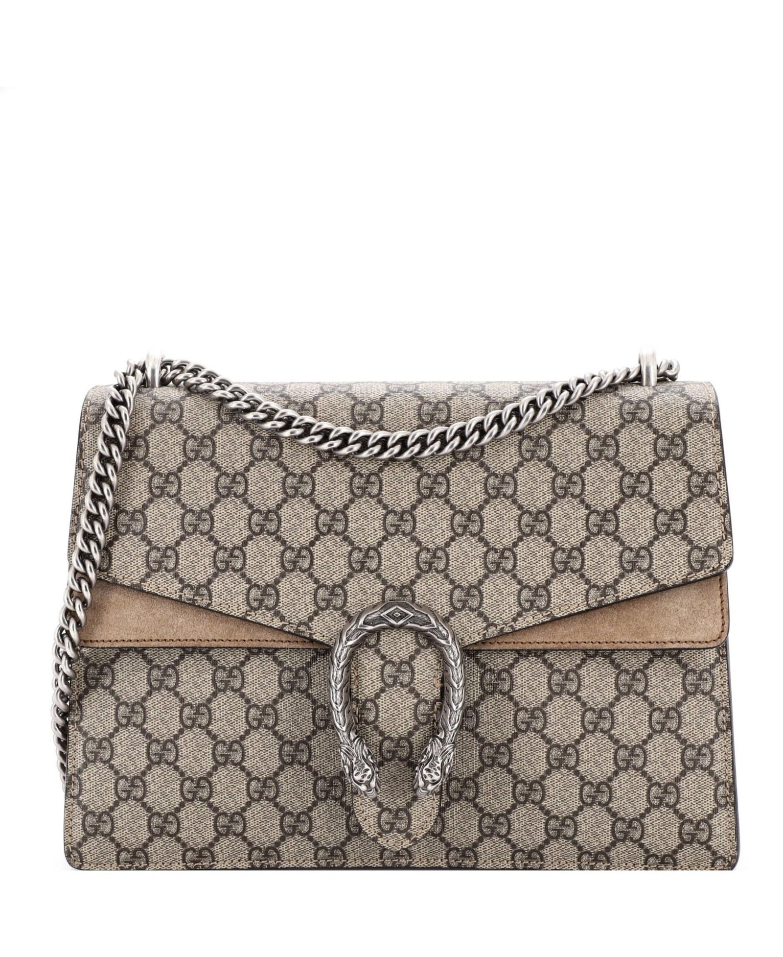 Gucci сумка Dionysus Medium GG Coated Canvas Pre-Owned