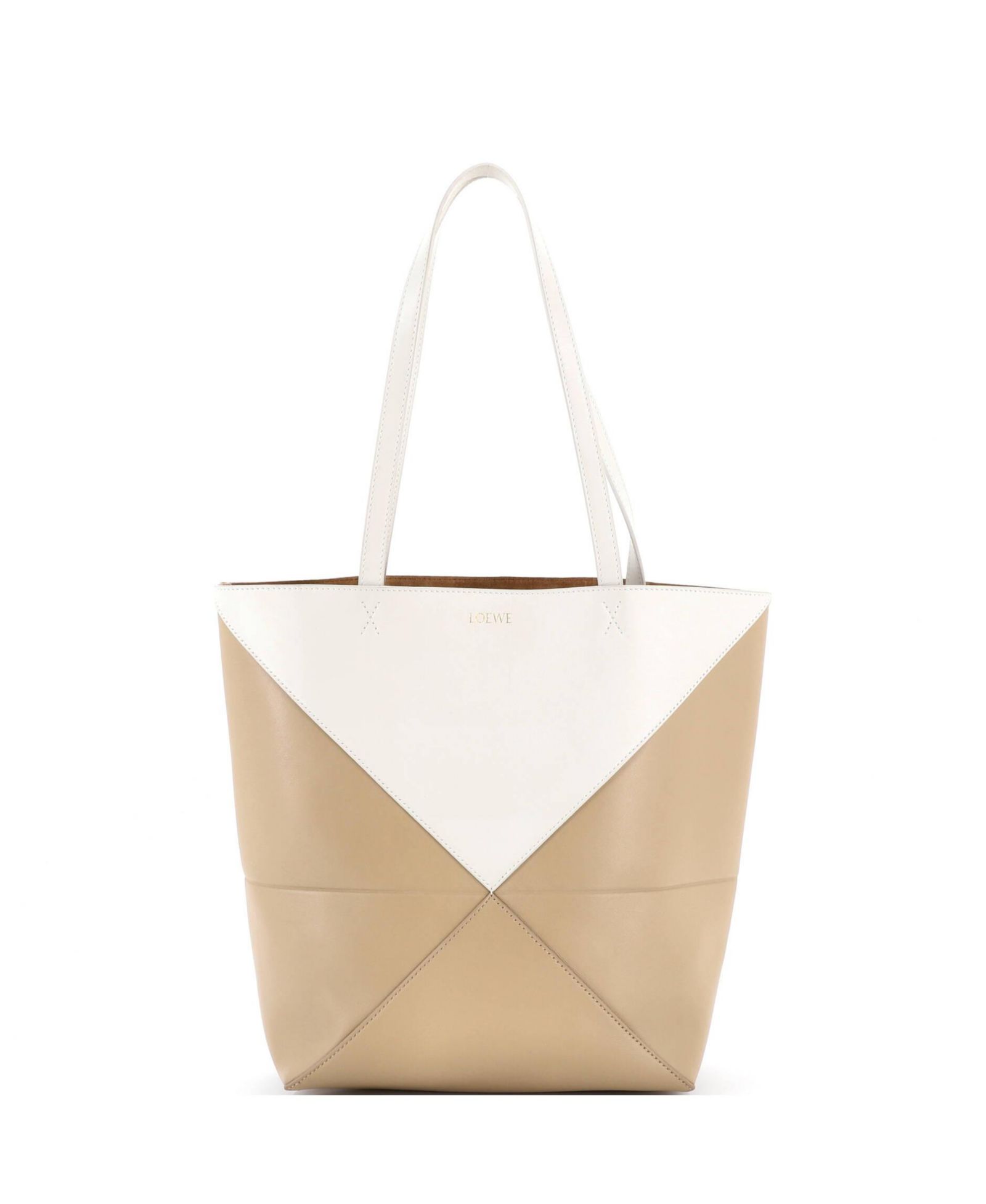 Б/у сумка Loewe Medium Puzzle Fold Tote из кожи