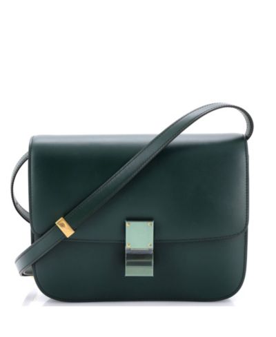 Pre-Owned Celine Medium Classic Box Bag Smooth Leather
